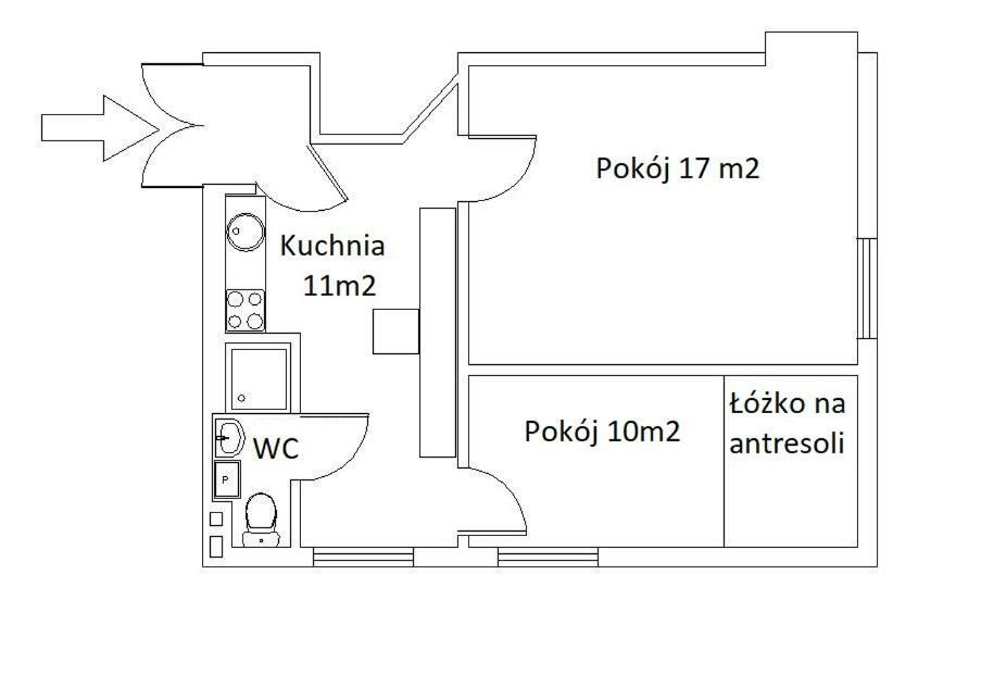 Apartament 2 Pokoje Lublin Centrum Ulica Narutowicza Ngoại thất bức ảnh